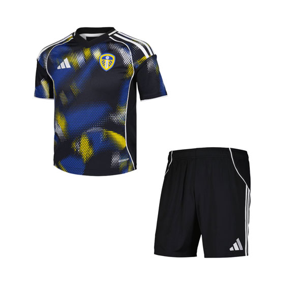 2025-26 Kids Leeds United FC Third Soccer Kits Shirt With Shorts